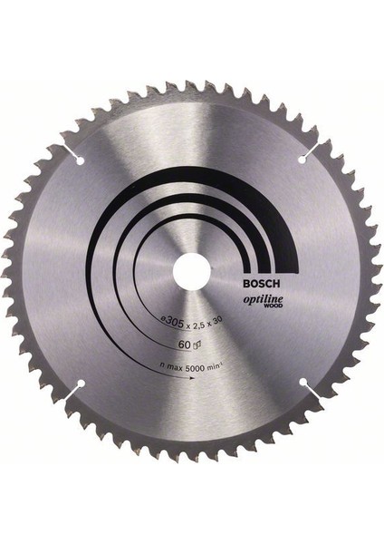 Optiline Wood 305 x 30 Mm 60 Diş 2608640441