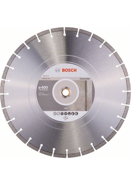 Standard For Concrete 400 Mm 2608602545