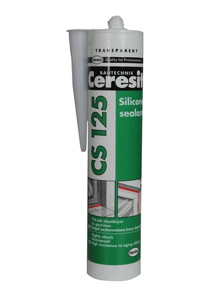 Ceresit Cs 125 Silikon Mastik (Beyaz)