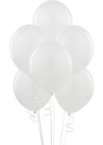 PartyTime Latex Balon Beyaz