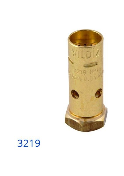 3219 Nokta Alev Kaynak Başlığı Başlık Çapı 19 Mm