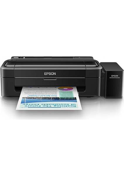 L310 Uyumlu Kuşe Mürekkepli 4 Renk Bitmeyen Kartuşlu