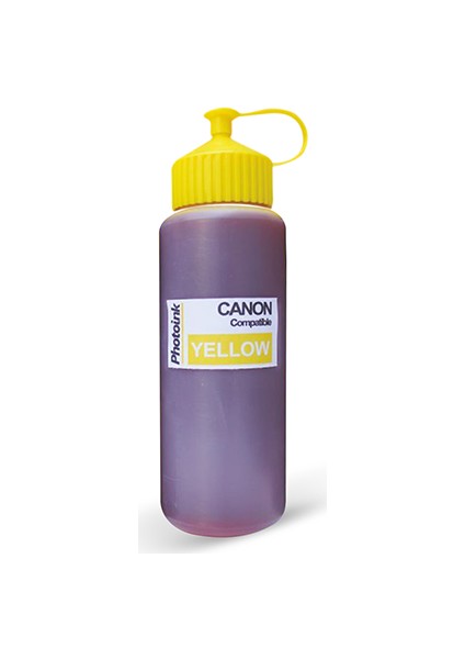 Canon Yazıcılar İçin Uyumlu 500 Ml Sarı Mürekkep