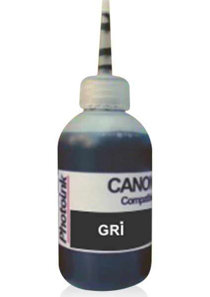 Photo Ink 5 Yada 6 Kartuşlu Canon Uyumlu 100 Ml 526Bk Gri Mürekkep