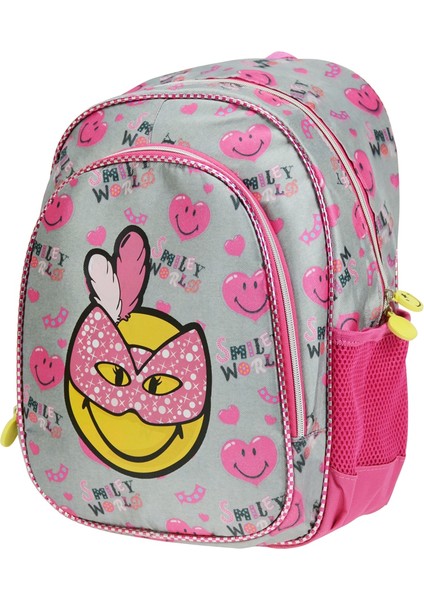 Smiley Mask İlkokul Çantası Tek Gözlü