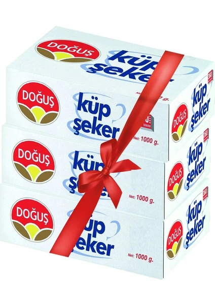 Küp Şeker 1000Gr. 405 Adet 3Lü Paket