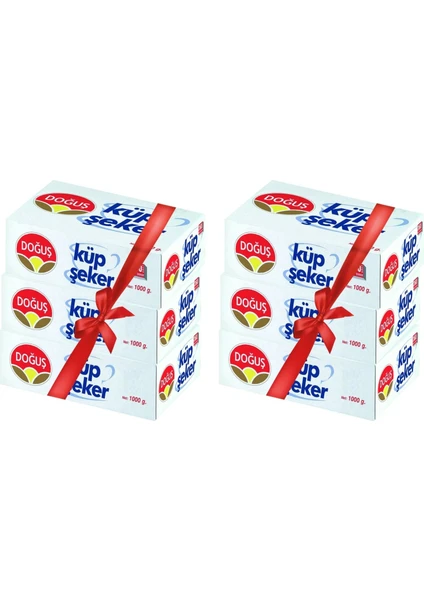 Küp Şeker 1000Gr. 405 Adet 6Lı Paket