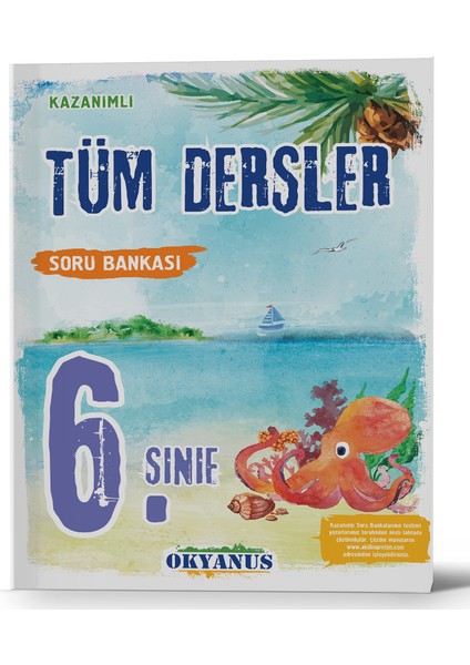 Okyanus Yayınları Tüm Dersler 6. Sınıf Soru Bankası