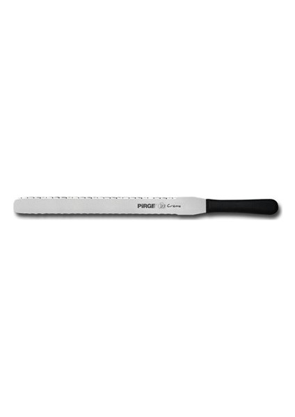 Creme Pasta Bıçağı Çift Dişli 35 Cm