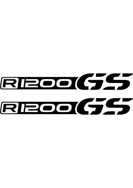 R1200GS Sticker Siyah Renk