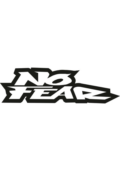 No Fear Sticker