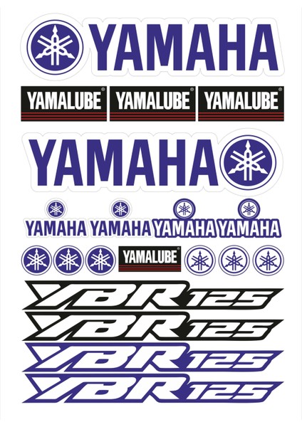 Yamaha YBR Sticker Seti
