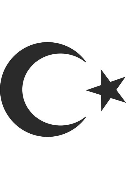 Ay Yıldız Sticker