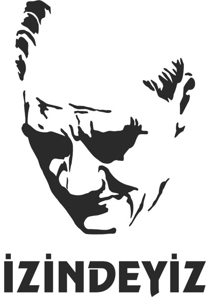 Atatürk İmza Beyaz Renk