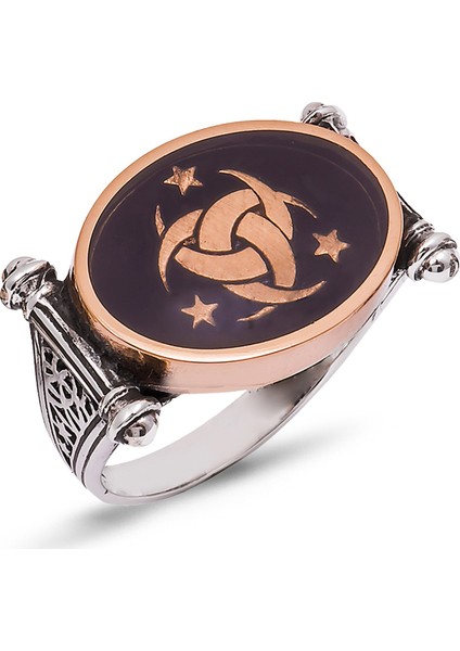 Gümüş Teşkilatı Mahsusa Erkek Yüzük