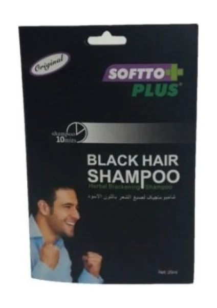 Softto Plus Black Hair Şampuan