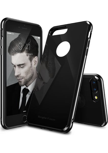 Fusion iPhone 7 Plus Kılıf Shadow Black - Extra Darbe Emici