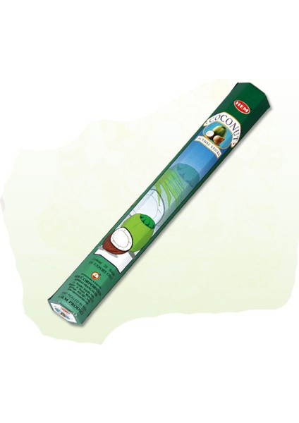 Coconut Incense Sticks - Hindistan Cevizi Tütsü 20 Adet