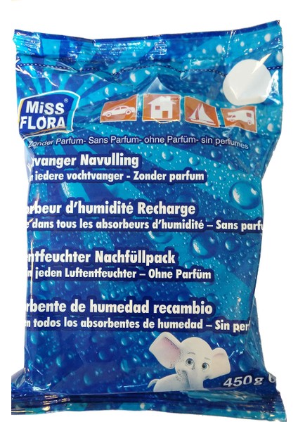 Miss Flora Nem Alıcı Yedeği 450 Gr Büyük Boy