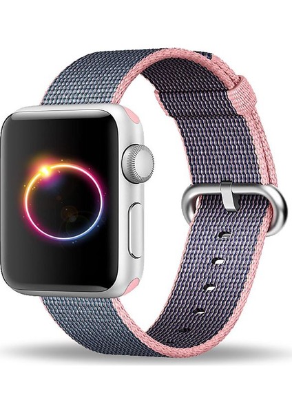 Akıllıphone Apple Watch Uyumlu 42Mm Nylon Kayış