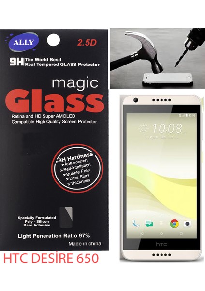 Akıllıphone Htc Desire 650 Ekran Koruyucu