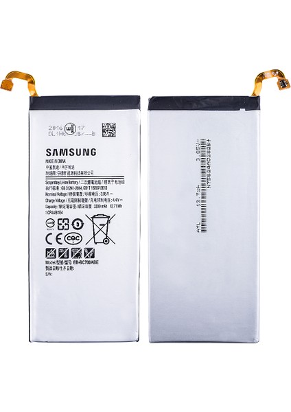 Samsung Eb-Bc700Abe Galaxy C7 C700 Pil Batarya