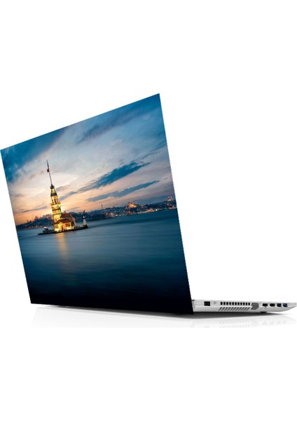 Sticker Master Kızkulesi Laptop Sticker Oto Motor Pc Etiket