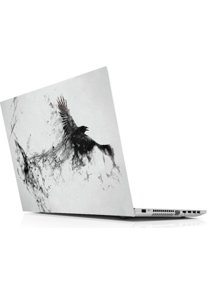 Sticker Master Black Eagle Laptop Sticker Oto Motor Pc Etiket