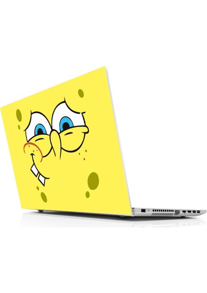 Sticker Master Sponge Bob Well Smile Laptop Sticker Oto Motor Pc Etiket