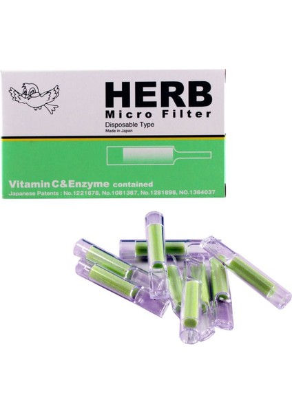 Herb Micro Filter Kullanat Sigara Ağızlığı 5'li Paket
