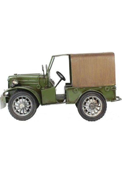 1953 Model Army Jeep Eskitilmiş Biblo Be-091