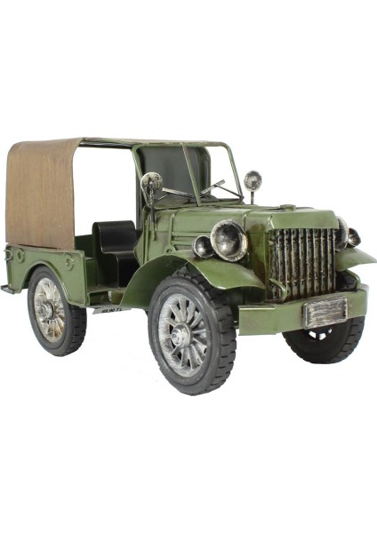 1953 Model Army Jeep Eskitilmiş Biblo Be-091