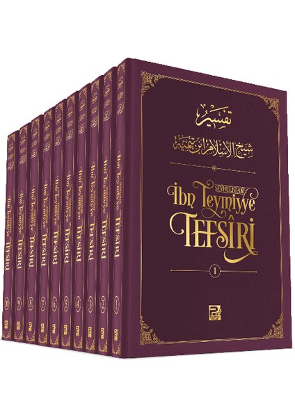 Şeyhu'L-İslam İbn Teymiyye Tefsiri (10 Cilt Takım)