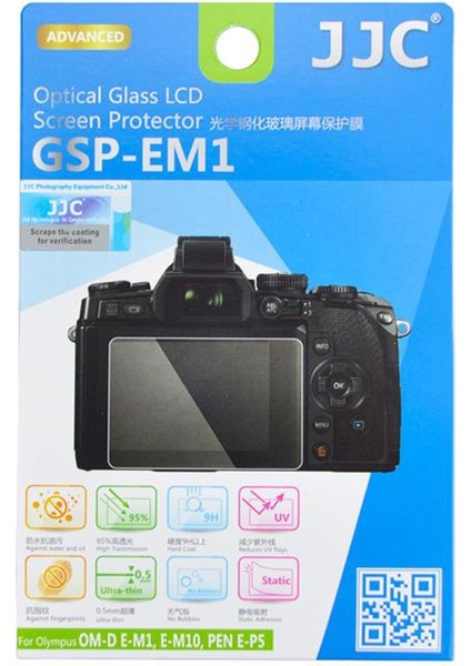 Ultra İnce LCD Ekran Koruyucu (Olympus E-M1, E-M10, E-M10 II, PEN-F, E-P5, E-PL7, E-M5 II)