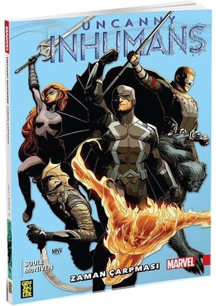 Uncanny Inhumans 1 - Zaman Çarpması