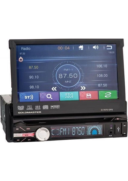 D-7075 Gps Oto Teyp 7,0"