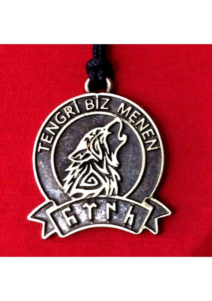 Bozkurt Türk Bronz Kolye