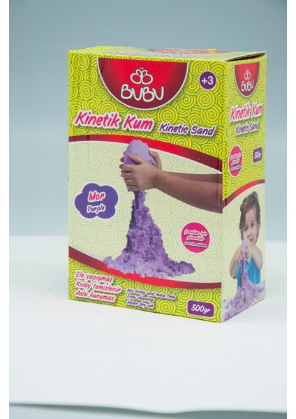 Kinetik Kum 500 Gr. Mor