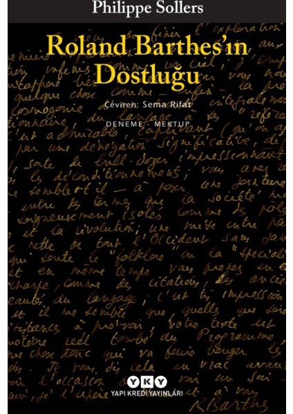 Roland Barthes'In Dostluğu