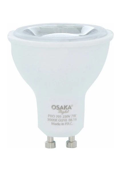 Osaka Light 7Watt GU-10  PRO SMD Led Ampül Günışığı