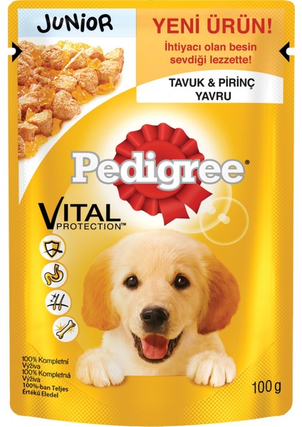 Tavuklu Yavru Köpek Konservesi 100 gr