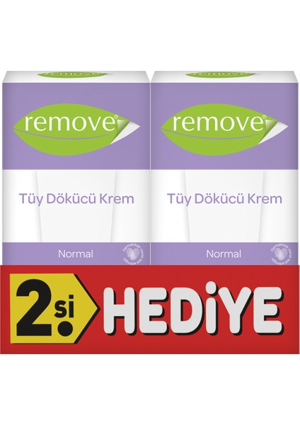 Tüy Dökücü Krem 50 Ml Normal 2'li Özel Set