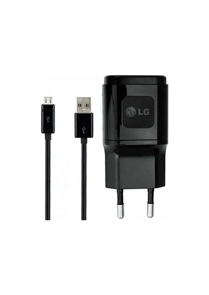 Şarj Cihazı + USB Kablo Siyah - MCS-04ED/S (İthalatçı Garantili)