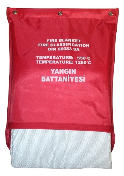 Çantalı Yangın Battaniyesi (100x150 cm)- LR-FB1015C