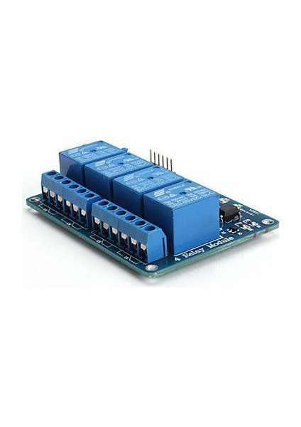 4′Lü 12V Röle Kartı - 4 Way 12V Relay Module