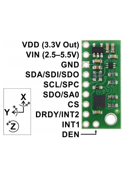 L3Gd20H Voltaj Regülatörlü 3 Eksen Gyro Sensörü fırsatları