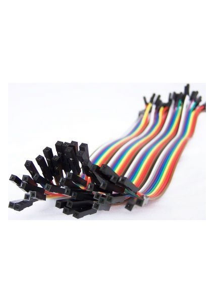 40 Pin Ayrılabilen Dişi-Dişi Jumper Kablo-200 Mm fiyatları