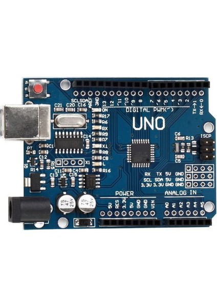 Arduino Uno R3 + Usb Kablo Hediyeli