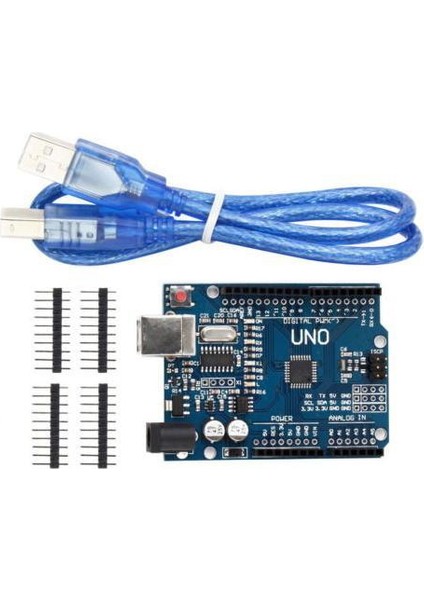 Arduino Uno R3 + Usb Kablo Hediyeli
