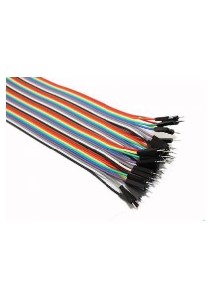 40 Pin Ayrılabilen Dişi-Erkek Jumper Kablo-300 Mm modelleri